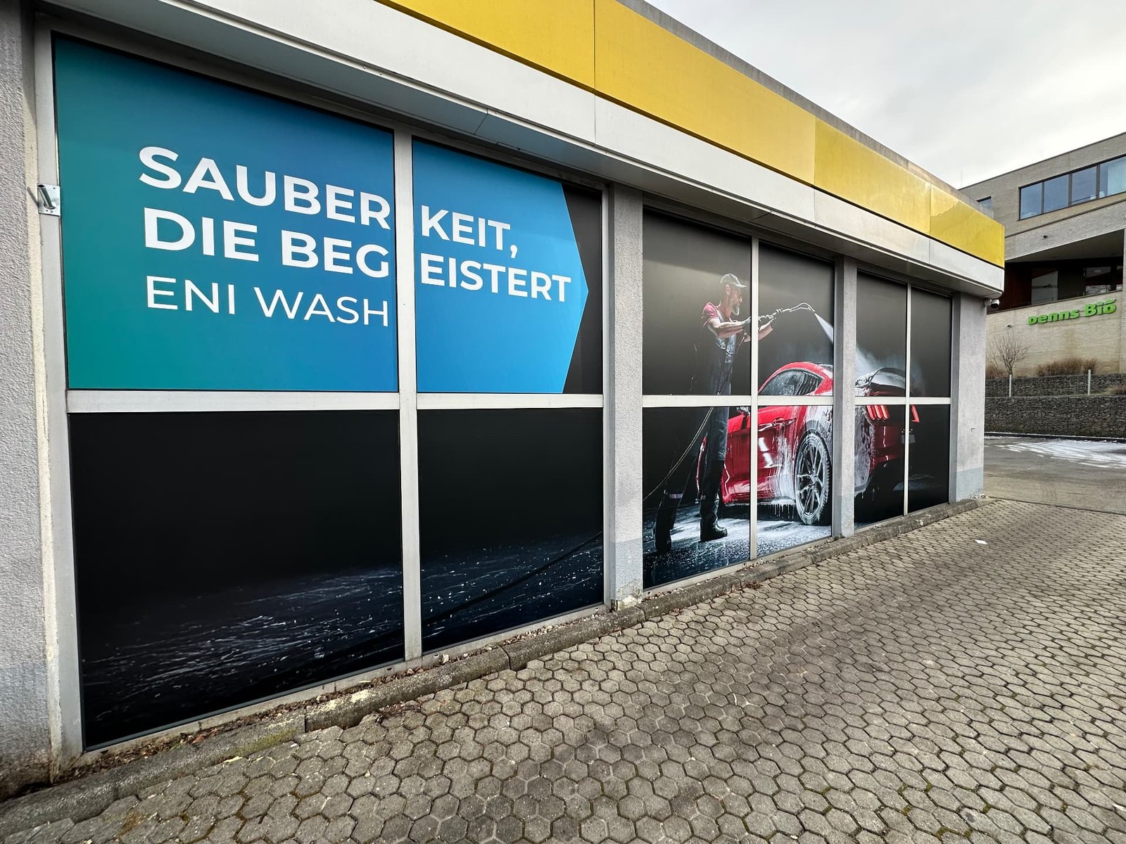 Schaufensterbeschriftung – Projektbeispiel 3